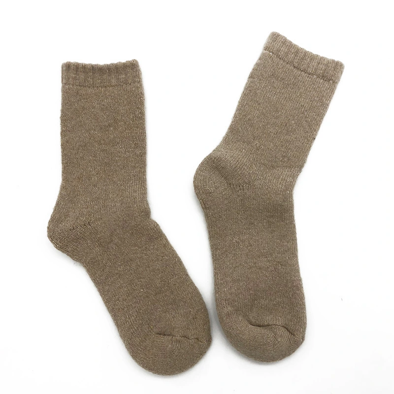 Heavy Thicken 100% Wool Super Warm Winter Fashion Soft Wholesale Men Socks